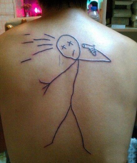 网红大腿纹身吃瓜,吃瓜群众纷纷围观